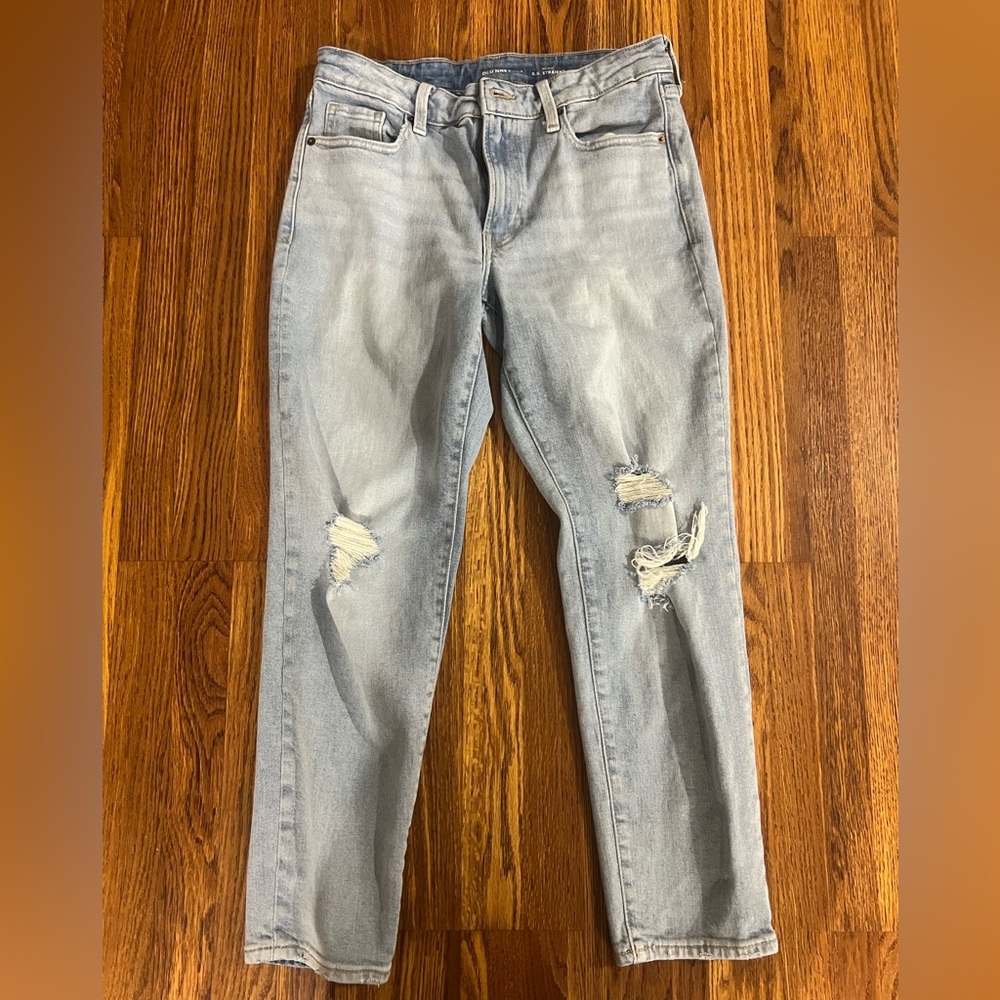 Old Navy OG Straight Mid Rise Jeans - Size 8